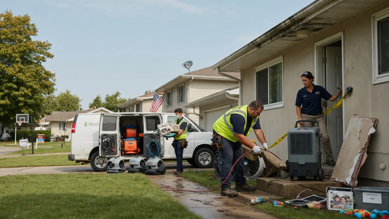 Water Damage Restoration in Browerville, MN near me